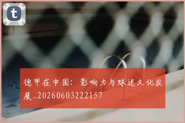 德甲在中国:影响力与球迷文化发展_20260603222157
